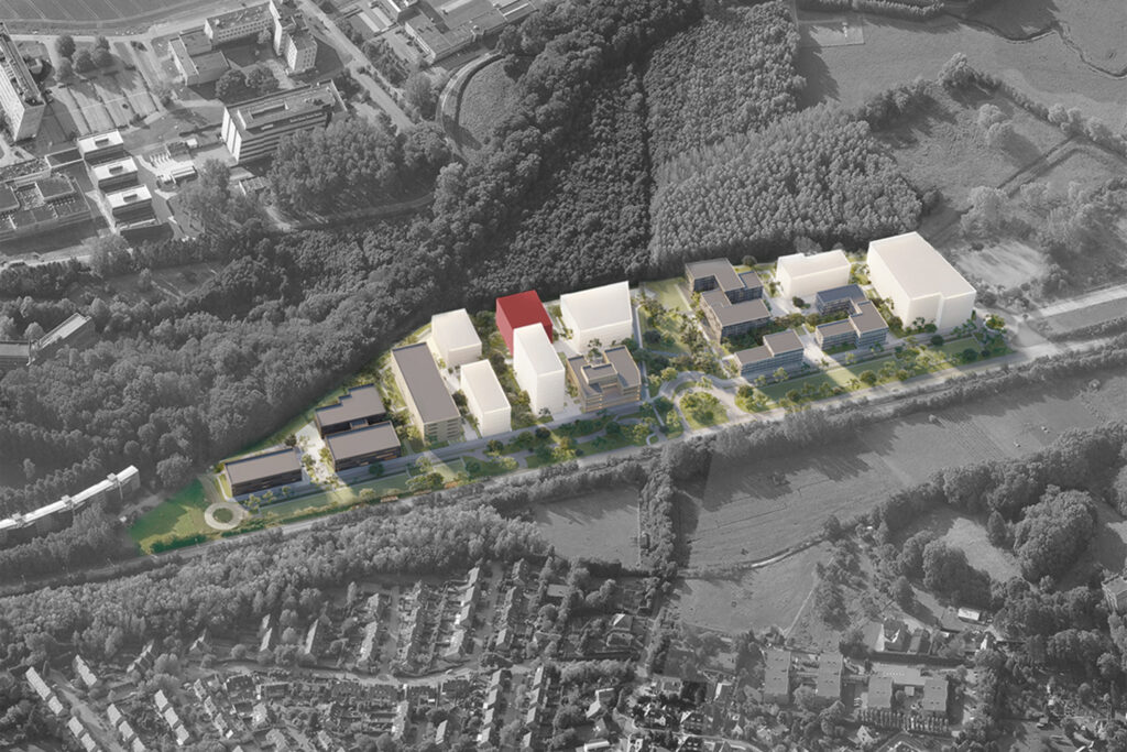 Winning concept Realisation office building with studio space KU